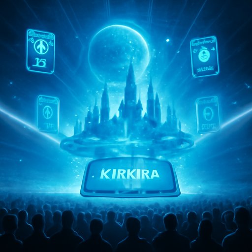 kirkira সেটআপের চারটি স্ট্যাট কার্ড